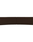 Naomi - 2 Piece Convex Modular Sectional - Dark Brown