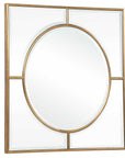Stanford - Square Mirror - Gold