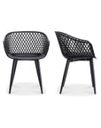 Piazza - Outdoor Chair (Set of 2) - Black