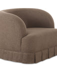 Maren - Swivel Chair - Dark Brown