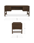 Windsor - Desk - Dark Brown