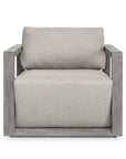 Remsen - Outdoor Lounge Chair - Weathered Gray / Dove
