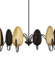Warwick - 6 Light Chandelier - Matte Black