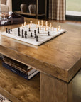Melange - Mulholland Display Cabinet - Dark Brown