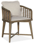 Sundance - Barrel Back Chair - Beige / Light Brown