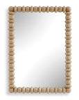 Harriet - Spindle Mirror - Warm Ivory