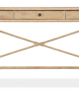 Retreat - Pole Rattan Console