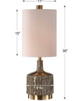 Darrin - Table Lamp - Gray