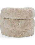 Teddy - Plush Accent Chair - Beige