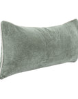 Heirloom - 16" x 36" SLD Velvet Pillow - Bay Green