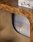 Melange - Burlesque Console Table - Light Brown