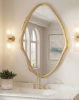 Aster - Abstract Mirror - Gold