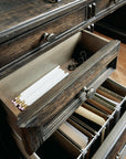 La Grange - San Felipe Executive Desk - Dark Brown