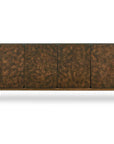 Melbourne - Mappa Burl 4 Door Cabinet - Woodtone