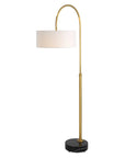Huxford - Brass Arch Floor Lamp