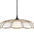 Lakeside - Indoor-Outdoor 1 Light Pendant - Black