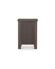 Loren - Small Nightstand - Dark Brown