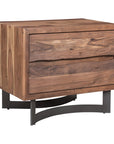 Bent - Nightstand - Smoked