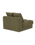 Davie - Slipper Chair - Olive Green