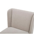 Cormac - Rolling Dining Chair - Warm Sand