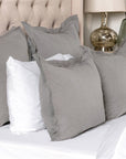 Harlow - Queen Duvet - Gray