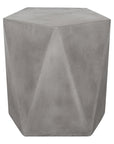 Gem - Outdoor Stool - Gray