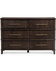 Westlake - 6 Drawers Dresser - Kona Brown