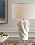 Stratified - White Table Lamp