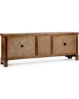 Amita - 3 Drawer 4 Door Cabinet - Brown