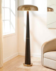 Davis - Floor Lamp - Black,Brass,Gold