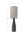 Meili - Table Lamp - Brown / Beige