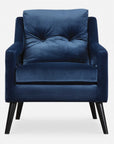 O'Brien - Velvet Armchair - Blue