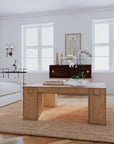 Commerce And Market - Square Cocktail Table - Light Brown