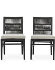 Westville - Outdoor Dining Chair (Set of 2) - Black