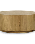 Layne - Round Coffee Table With Casters
