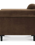 Harmony - Fabric Accent Chair - Dark Brown