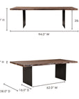 Howell - Dining Table - Natural Stain