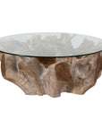 Hailey - Coffee Table - Natural White Wash