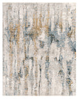 Ladoga - Modern 9 X 12 Rug - Pearl Silver
