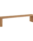 Post - Large Dining Bench - Natural