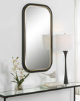 Nevaeh - Curved Rectangle Mirror