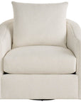 Eli - Swivel Chair - White