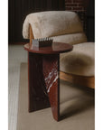 Pierce - Accent Chair Faux Fur - Brown