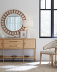 Retreat - Raffia Seagrass End Table - Beige