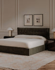 Sebastion - Queen Storage Bed - Green