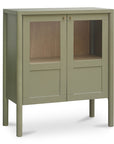 Hannah - Display Cabinet - Green