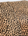 Leopard - 20" x 20" Pillow - Camel / Black