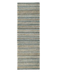 Del Mar - 2.6' x 8' Rug - Aqua Blue / Multi