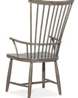 Alfresco - Marzano Windsor Arm Chair - Dark Gray