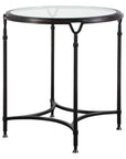 Samson - Glass Side Table - Black